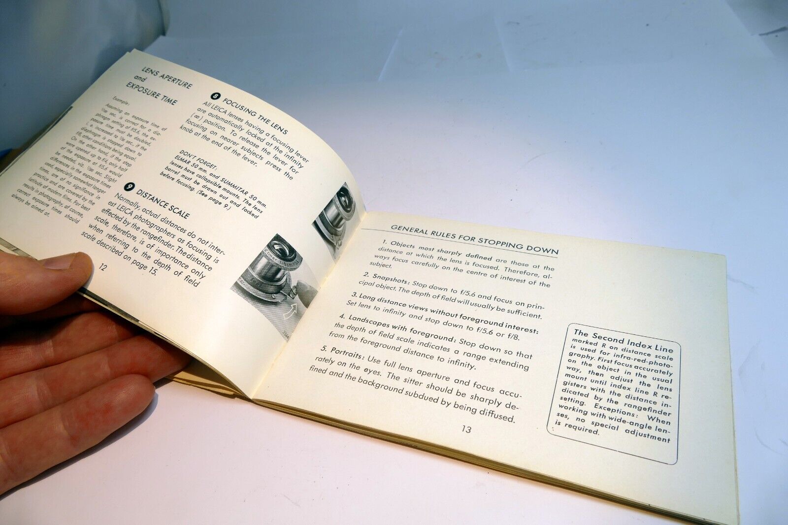 Leica IF IIF IIIF camera Manual Instruction Guide  Book  Germany OEM Genuine