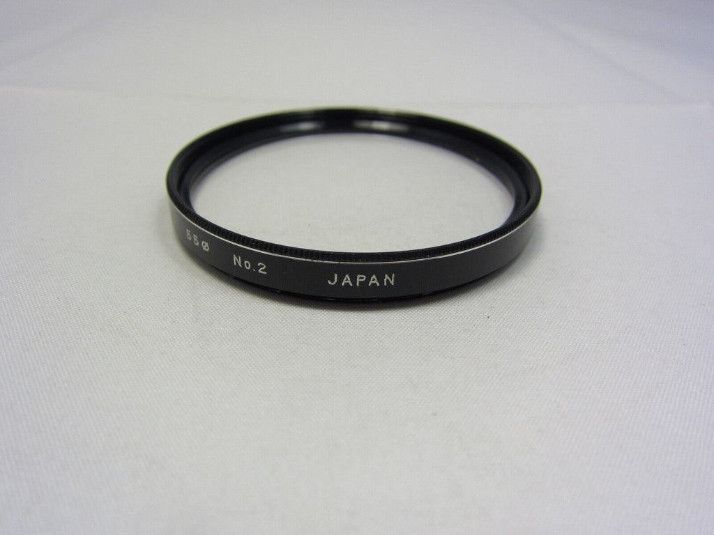 Used PRO 55mm NO.2 +2 Close-Up Lens Filter good condition Made in Japan N103054