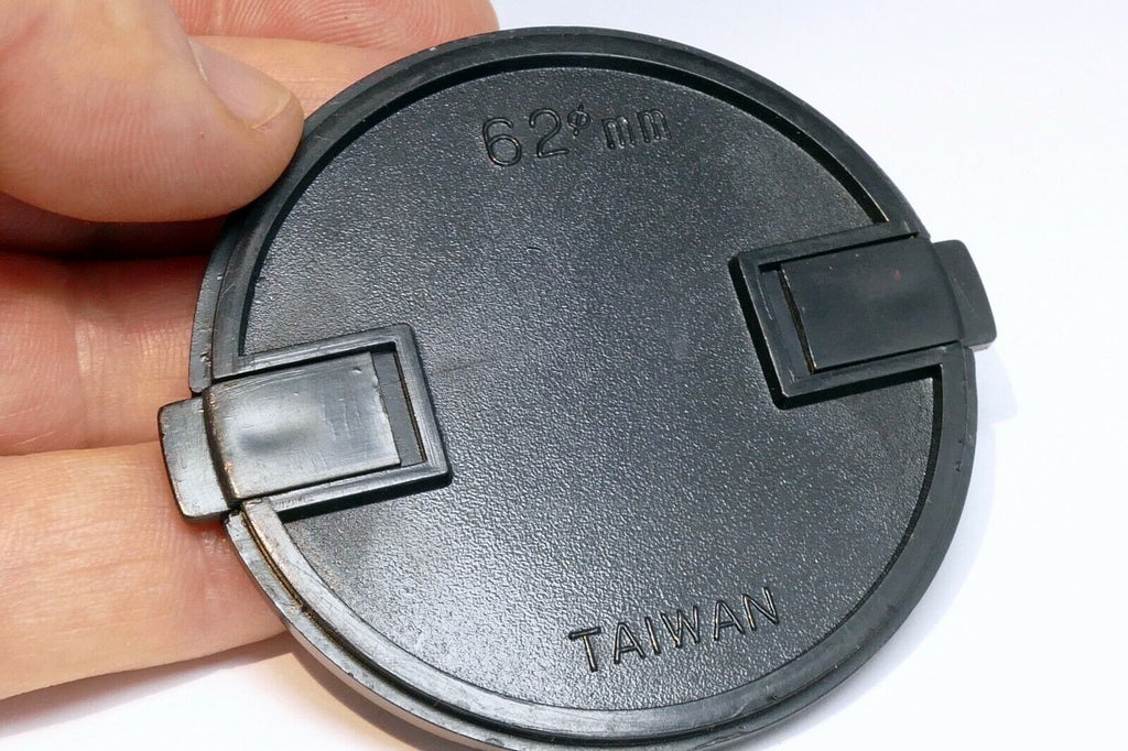 62mm Lens Front Cap Made in Taiwan snap on type