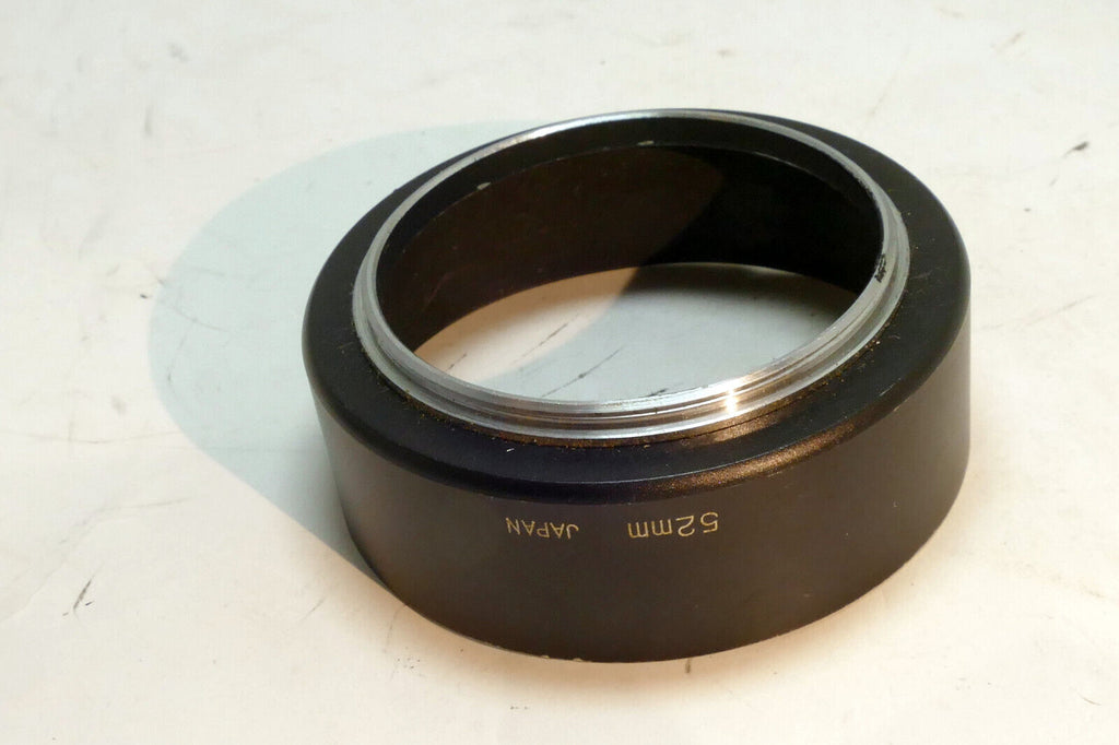 52mm  Lens Hood / Shade Metal threaded  telephoto