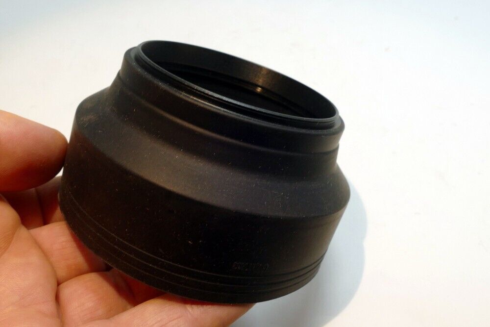 67mm Rubber Lens Hood Shade threaded 3- way telephoto wide angle
