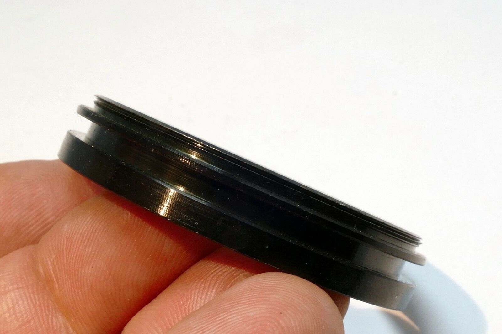 49mm to 49mm to  52mm OD Plastic filter holder adapter ring step-up