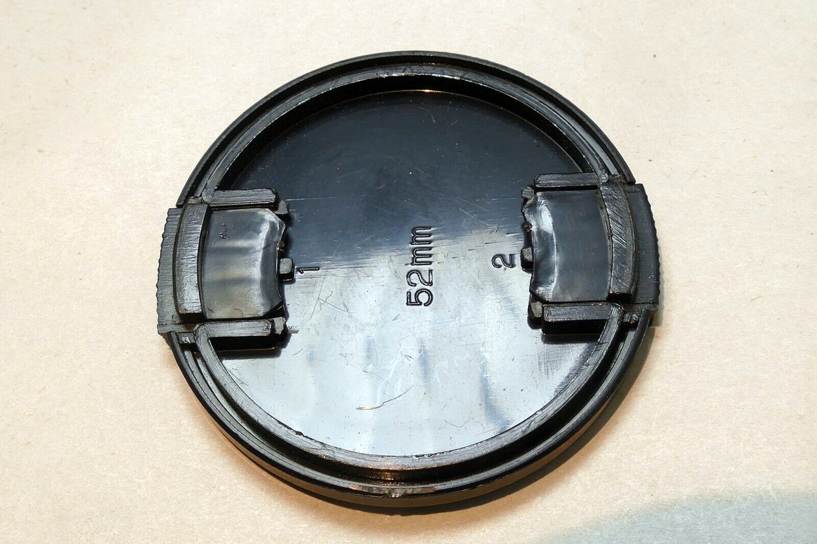 Kalimar 52mm lens front cap (snap on type) for 28mm f2.8