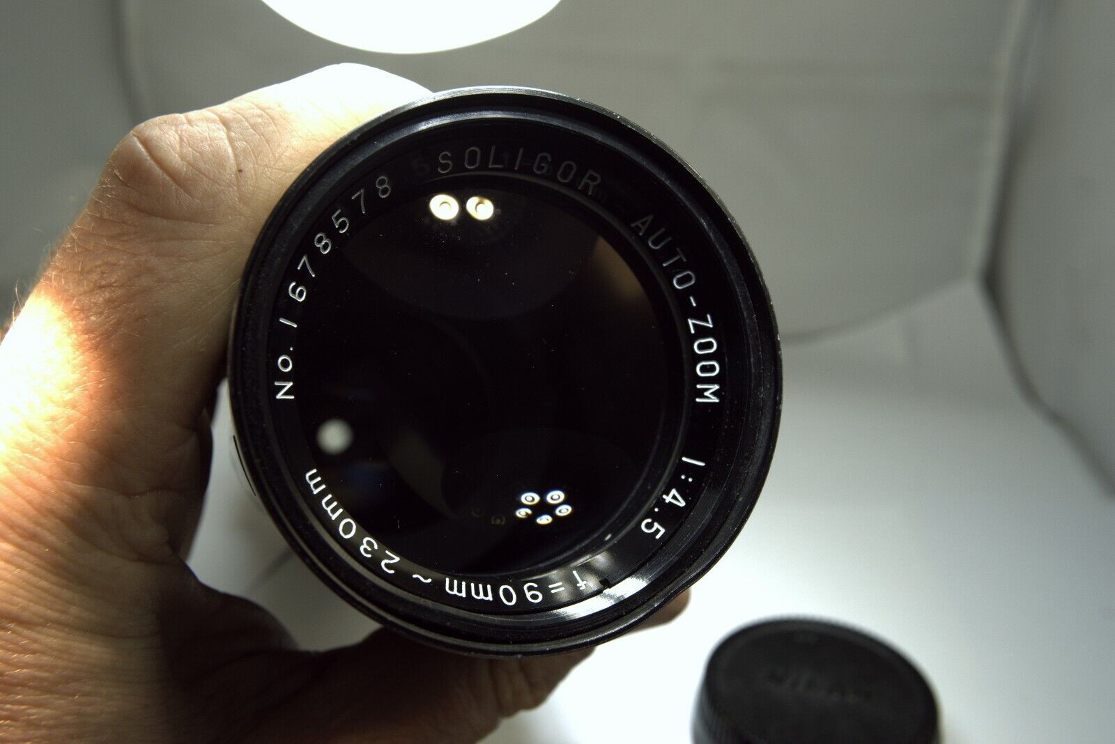 Soligor 90-230mm Non Ai manual focus lens telephoto zoom