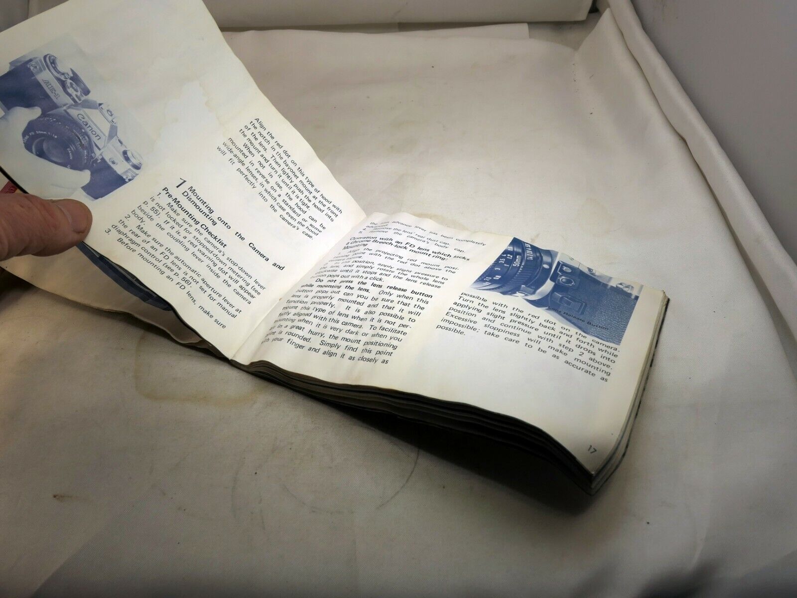 Canon AE-1 Camera Owner's Guide Instructions English E genuine original OEM