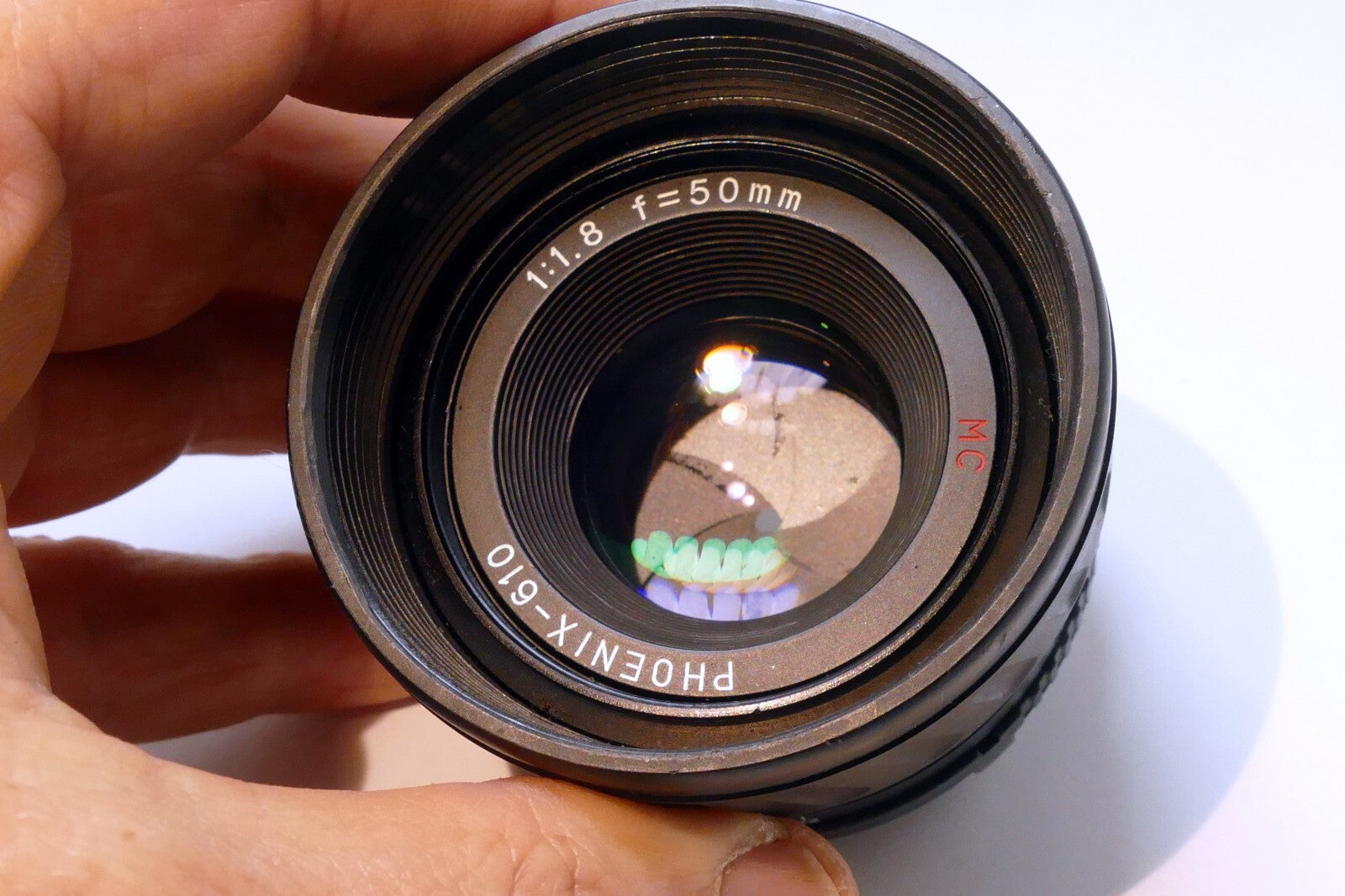 Phoenix 610 MC 50mm f1.8 MD mount Lens  - PARTS REPAIR AS IS