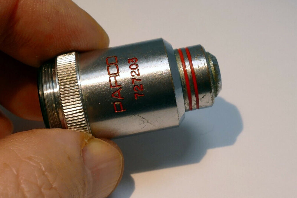 PARCO 40 X 0.65 Microscope Objective Lens 40X made in Japan