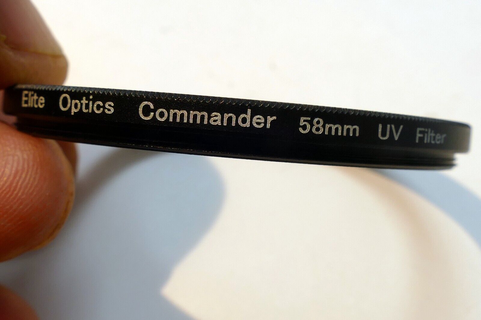 Elite Optics Commander UV 58mm Lens Filter Haze slim / low profile wide angle