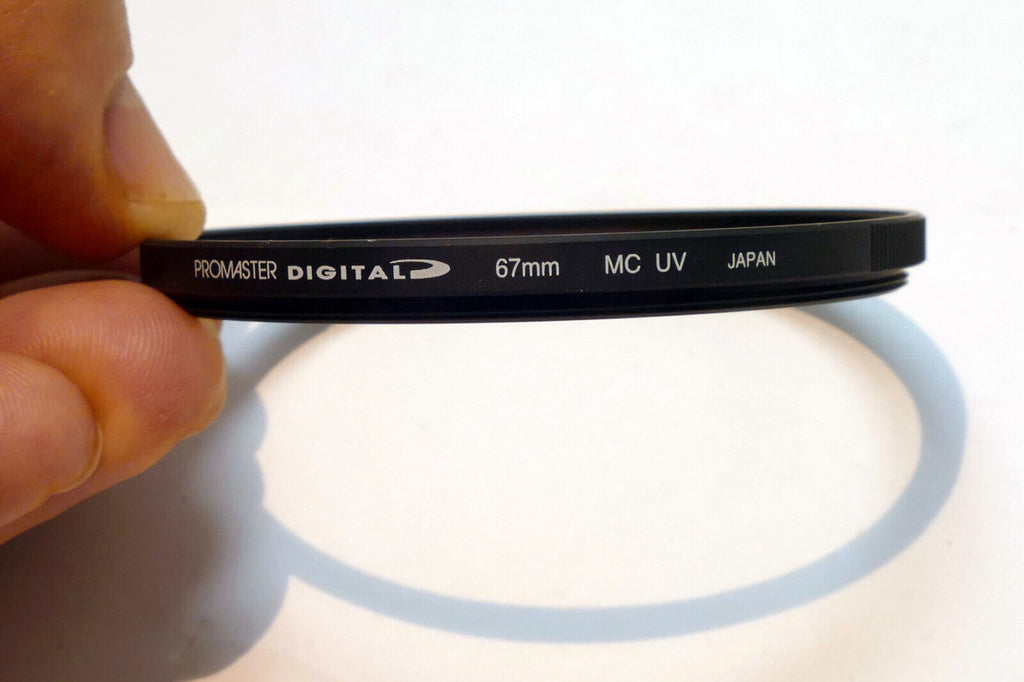 Promaster Digital MC UV 67mm UV Filter Japan w/ ribbed rim grip