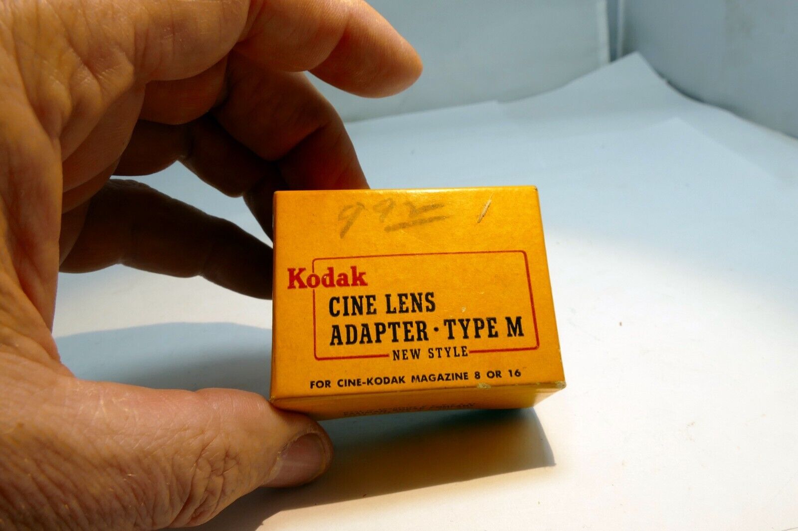 Empty Box from Kodak cine lens adapter - type M