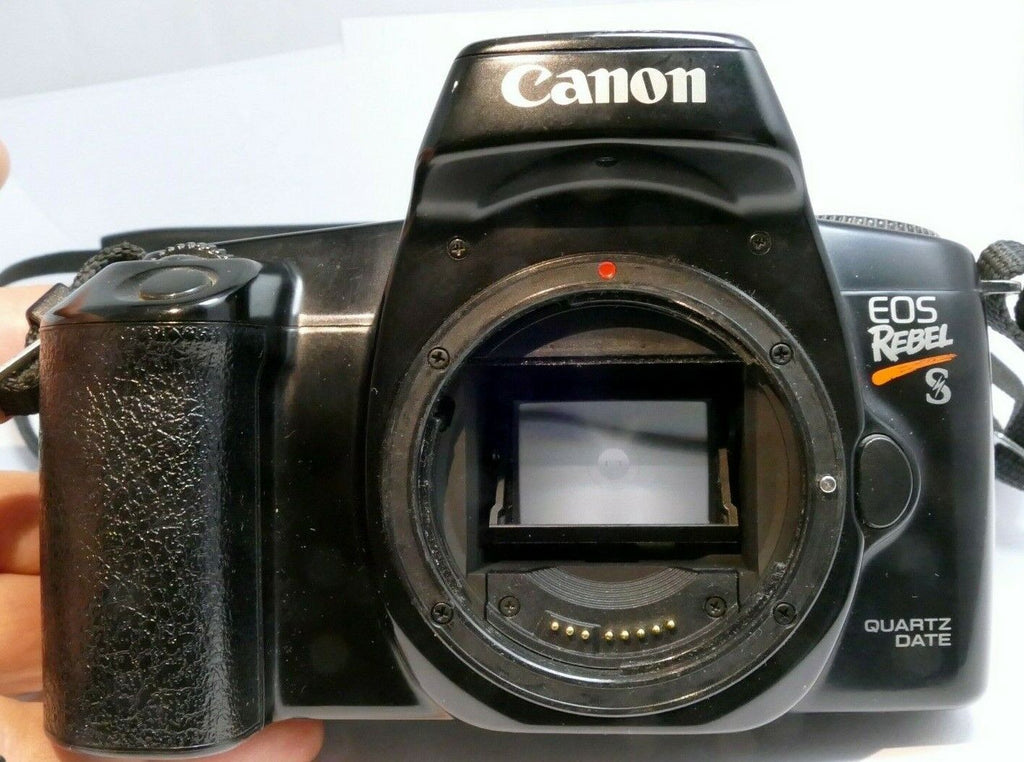Canon EOS REBEL S EF SLR Film Camera Body Only - tested works good