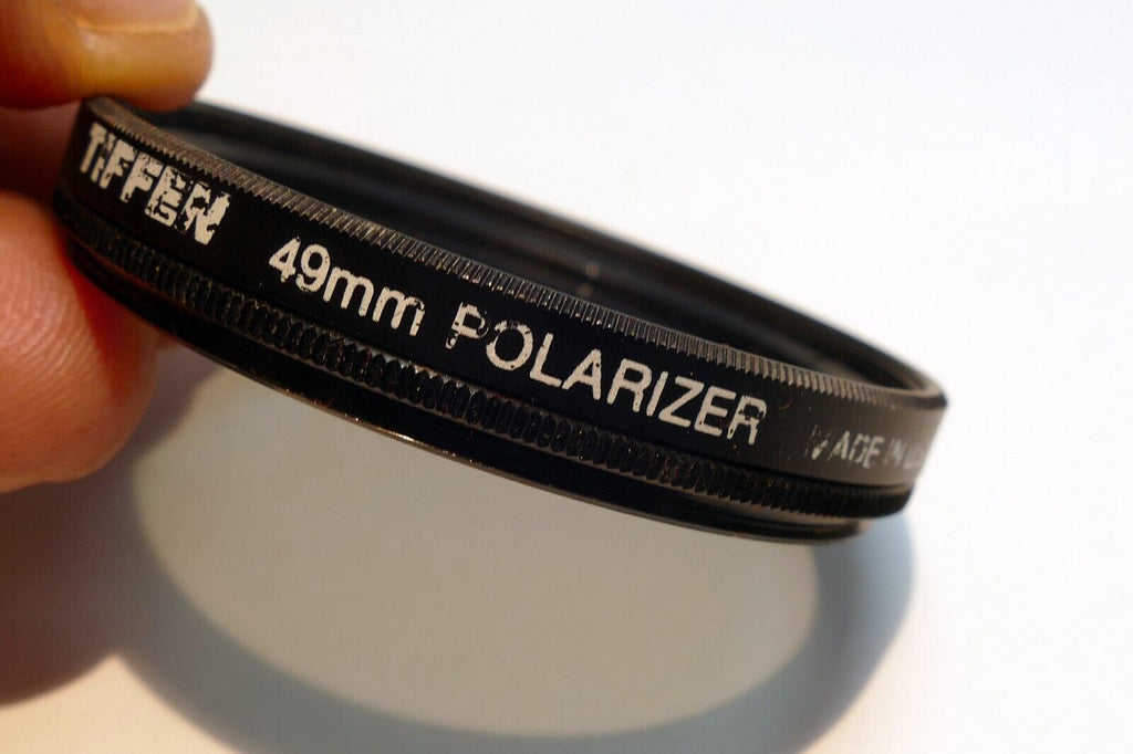 Tiffen 49mm Lens Filter  Polarizer PL Linear  made in USA