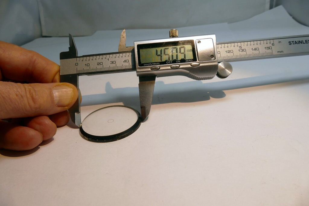 glass only filter with circle in the center  series 6 VI filter drop in