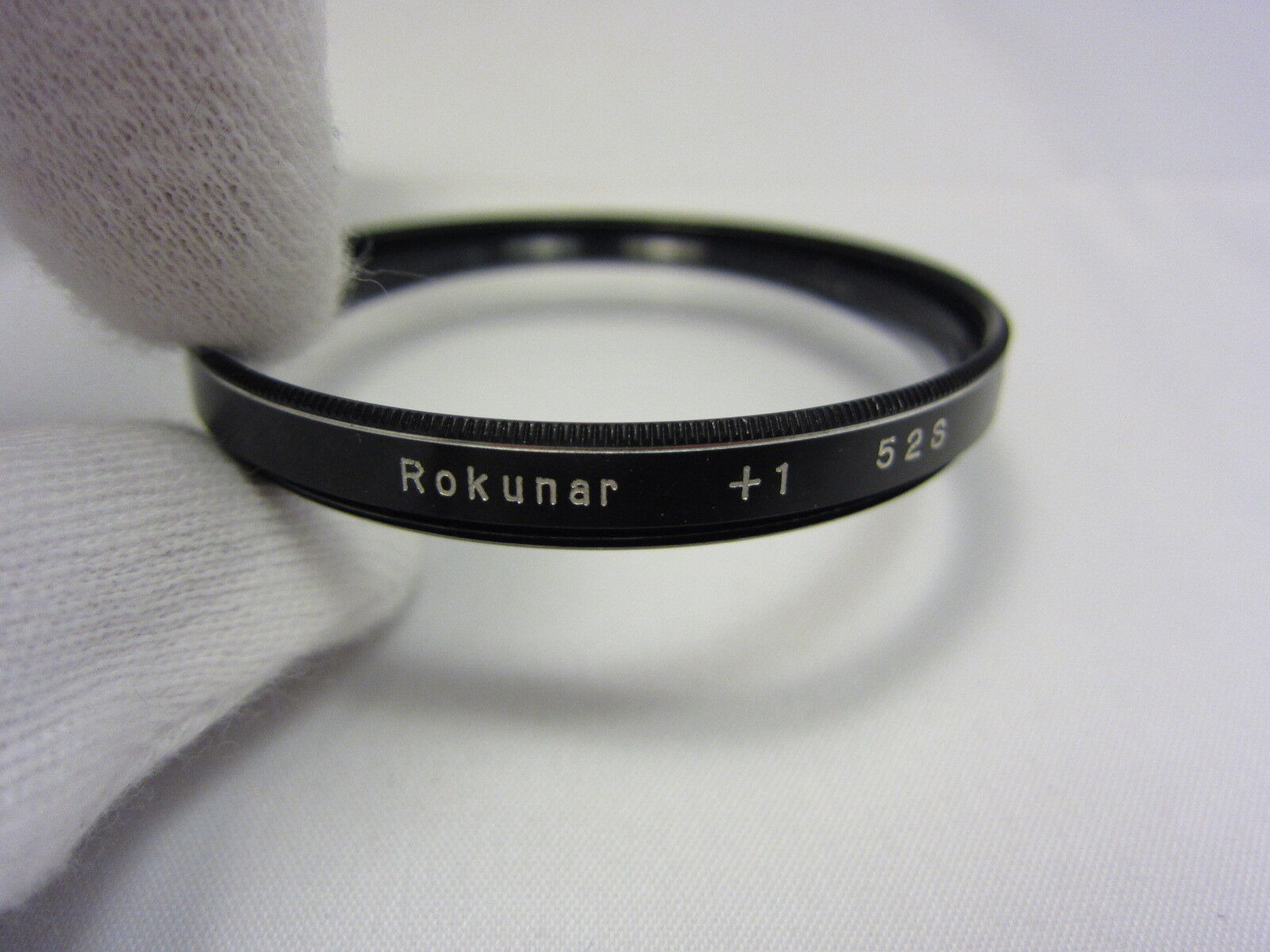 Used ROKUNAR +1 Macro Close-up  52S Lens Filter Glass Made in JAPAN 6405012