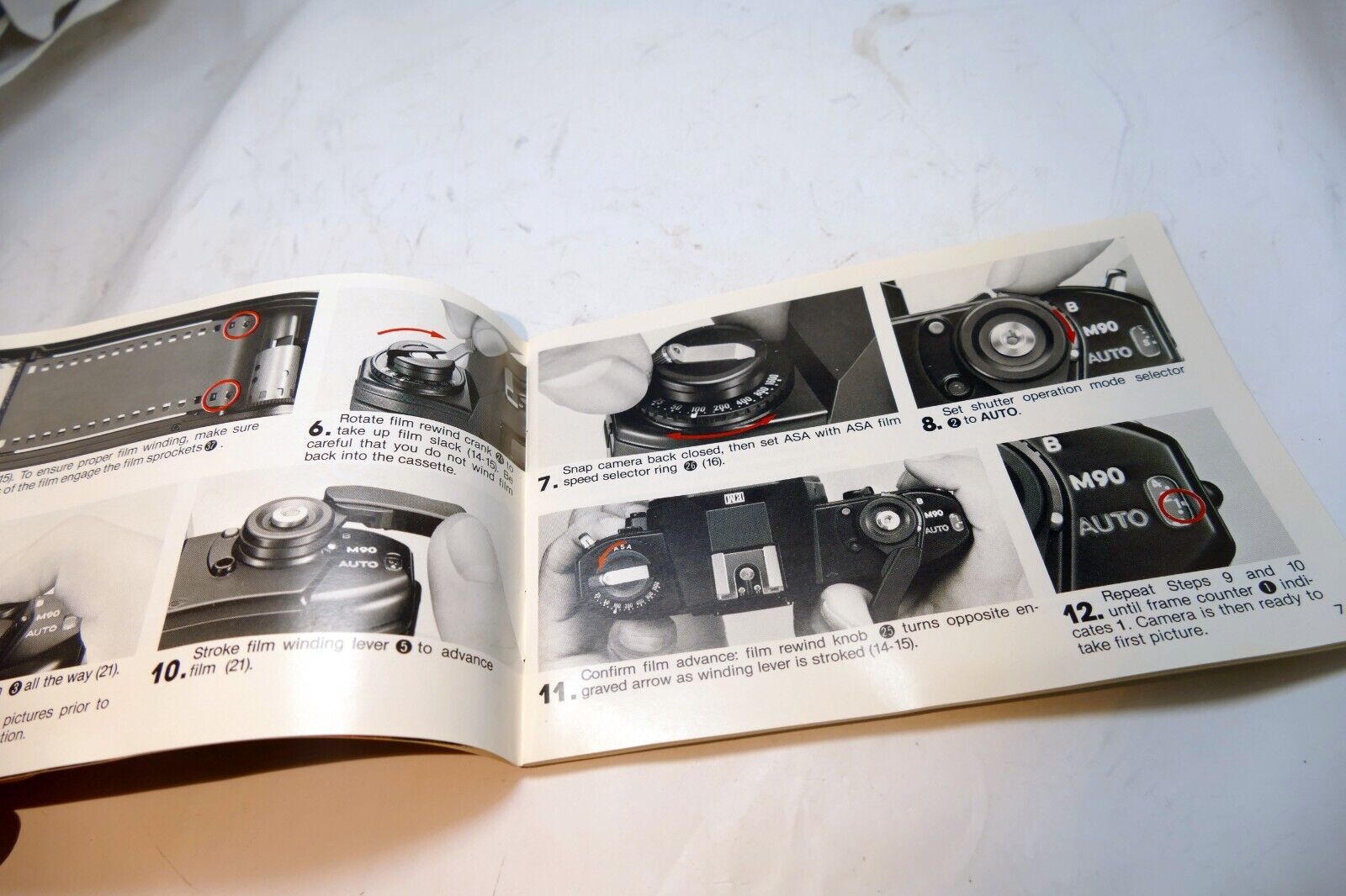 Nikon EM Camera Instructions manual guide English EN - vintage