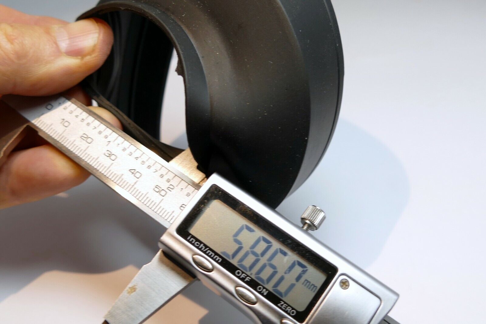 Rubber only for Lens Hood Shade 55mm (missing ring)