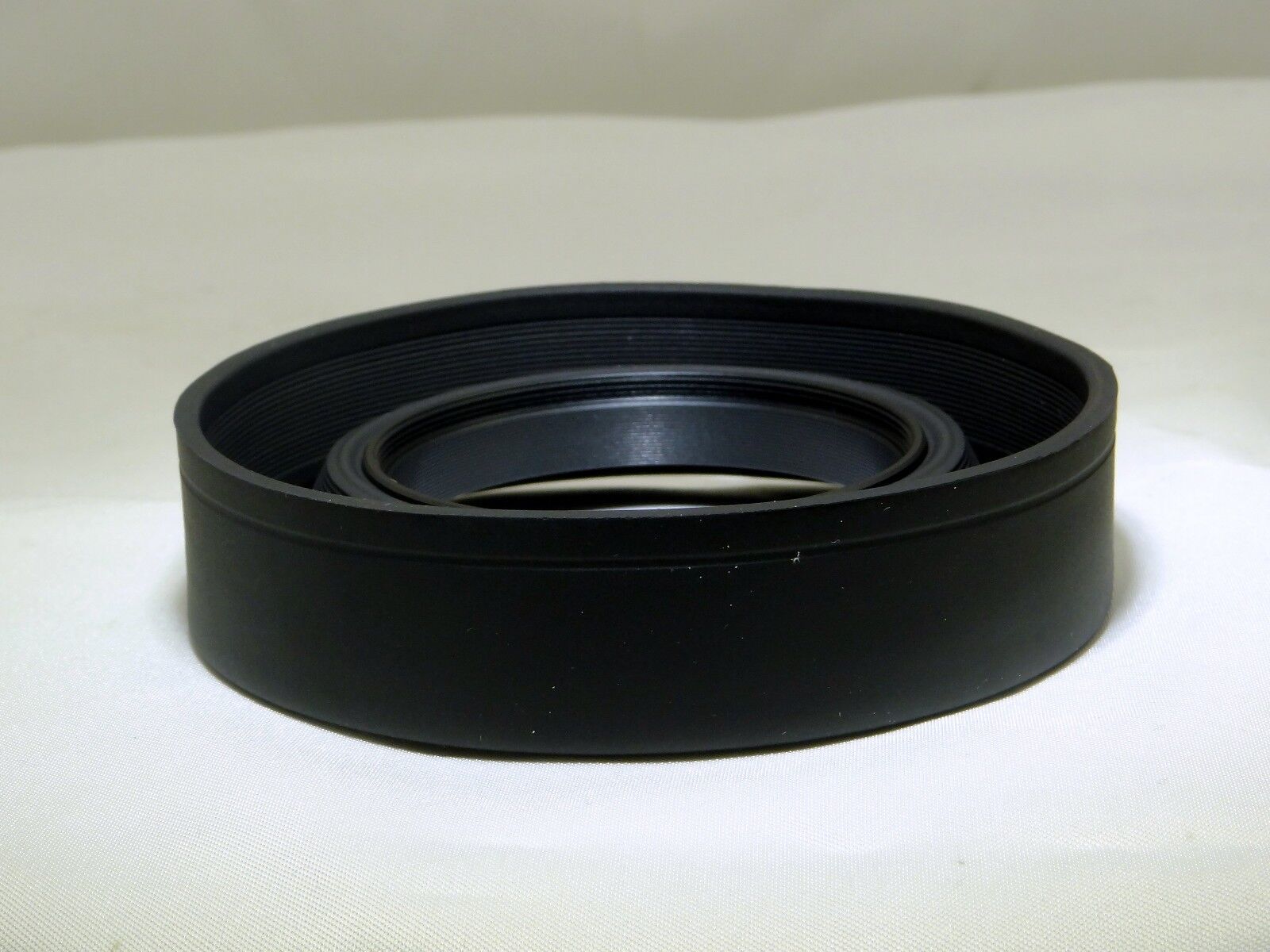 55mm Collapsible Rubber Lens Hood 2-Way Wide Angle 28mm Telephoto 105mm 135