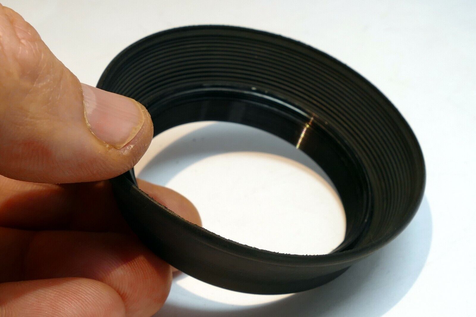 52mm Rubber Hood shade   double threaded short  rubber  telephoto
