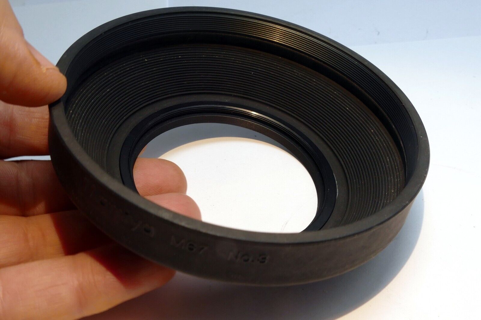 67mm Mamiya Sekor Lens Hood Shade No 3 Rigid rim for 645 45mm f2.8 C