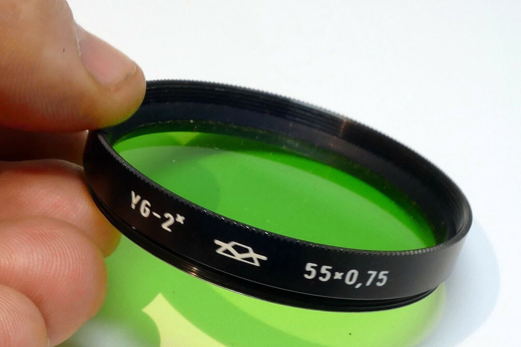 Zenit YG-2  MG  55mm Filter G-2  Green 2 55x0.75mm
