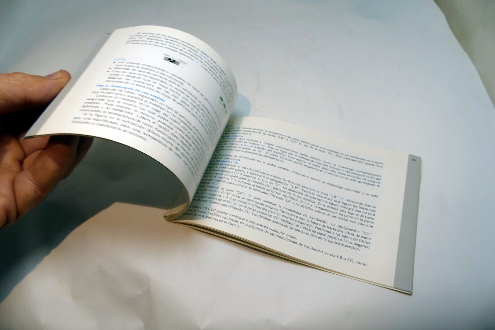 Minolta Color meter II Owner's manual  Instruction Guide E English Fr ES Gr