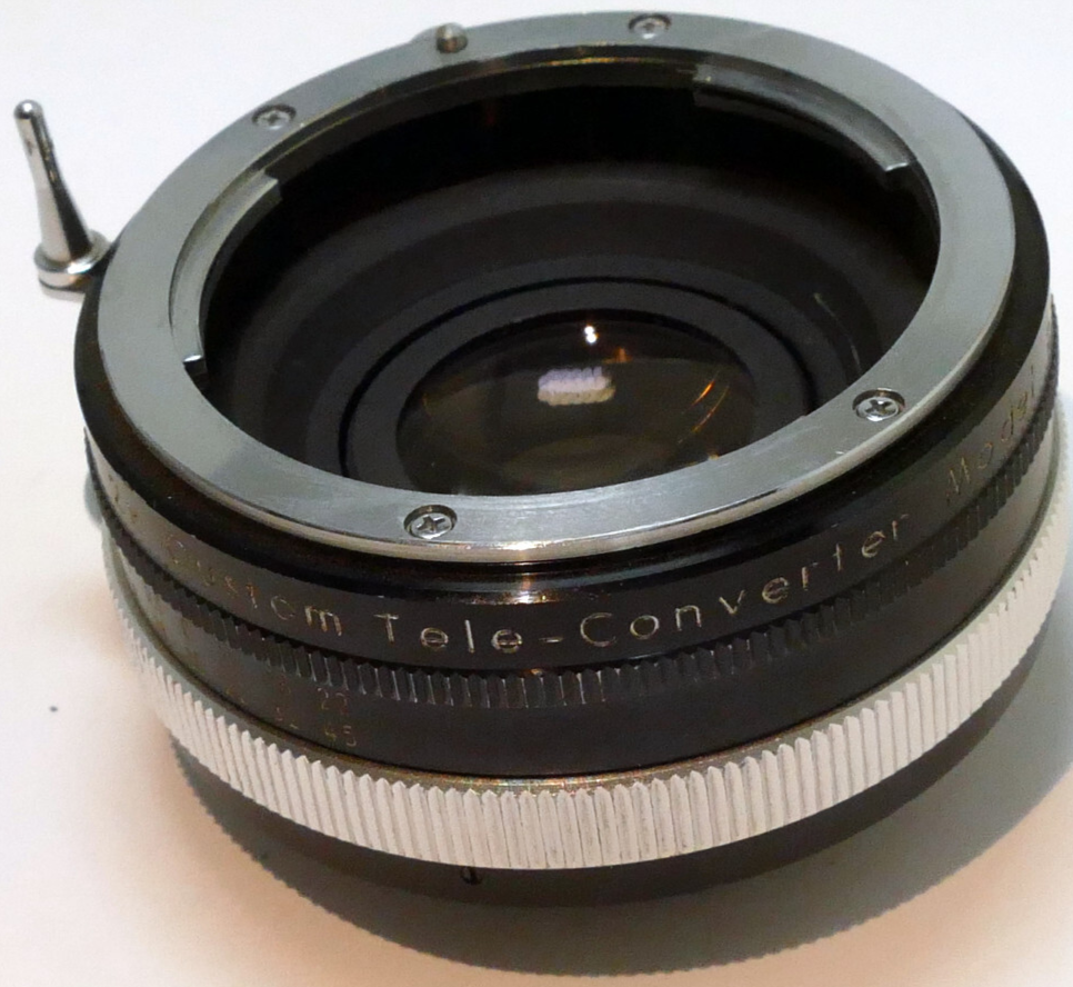 Vivitar  2X Tele Converter Lens for Nikon F Non-Ai w/ aperture prong 2X-3