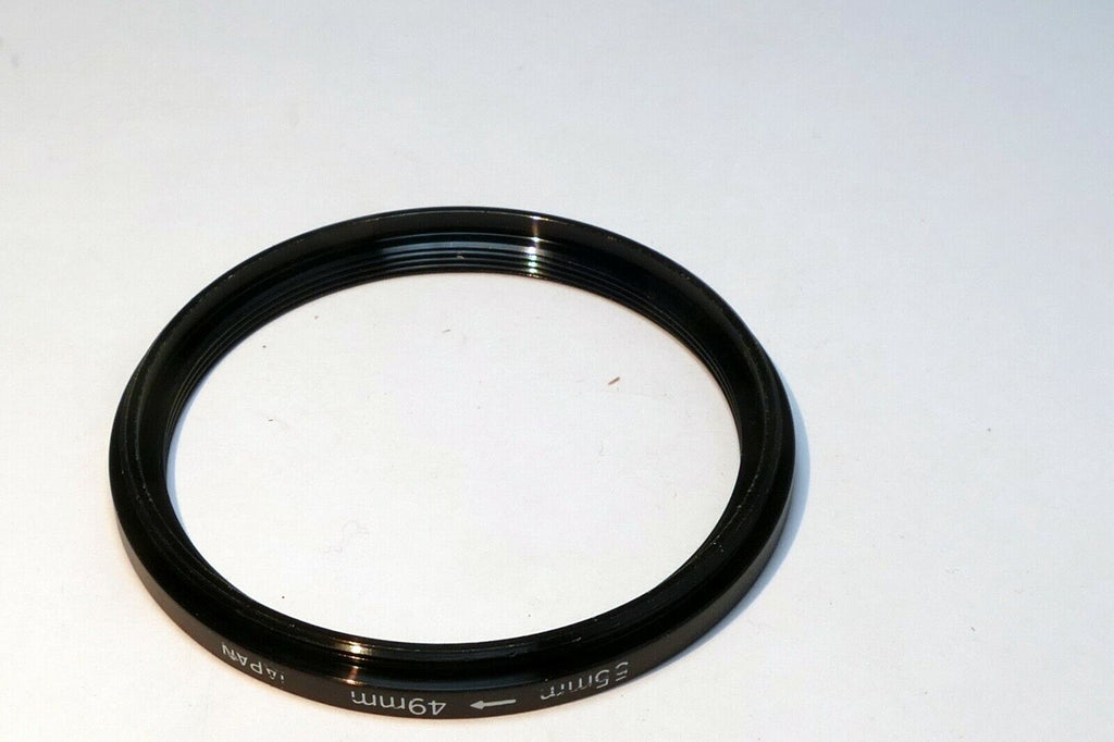 55mm to 49mm ring Metal adapter threaded step-down made in Japan