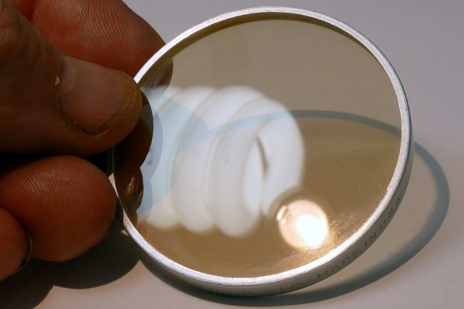 Kodak Wratte Series 7 VII 50.8mm filter drop in 81C Color Conversion warming sky