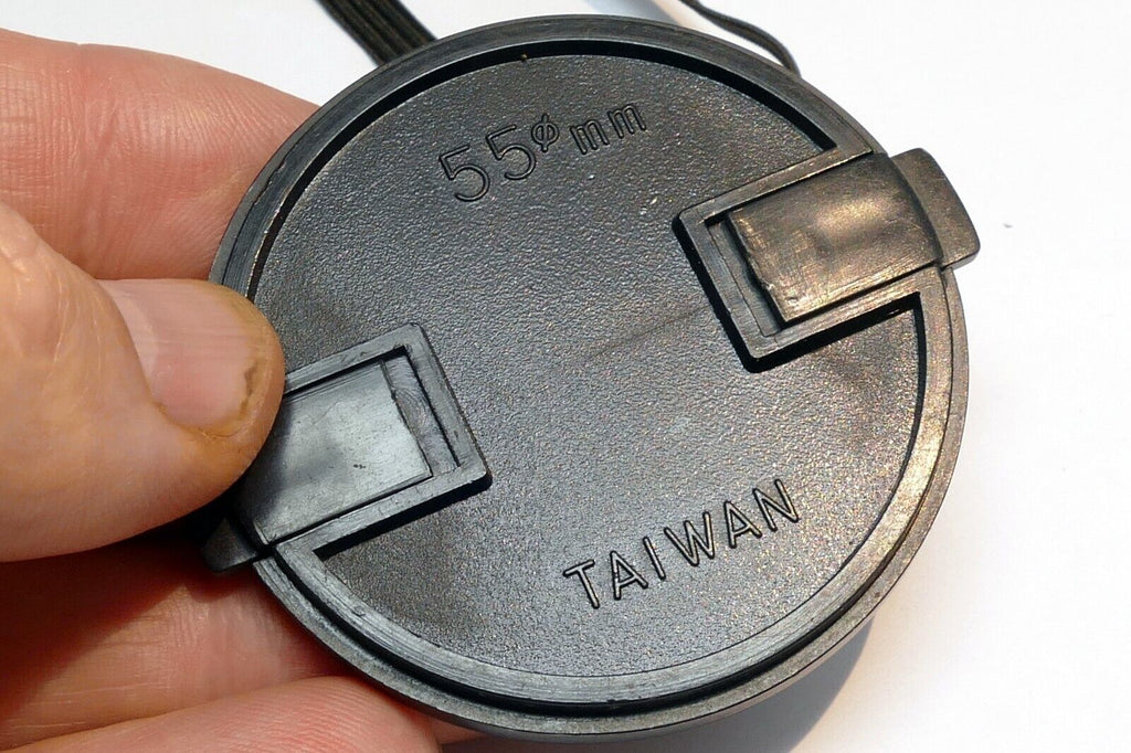 55mm rim Lens Front Cap for 80-200mm with keeper string