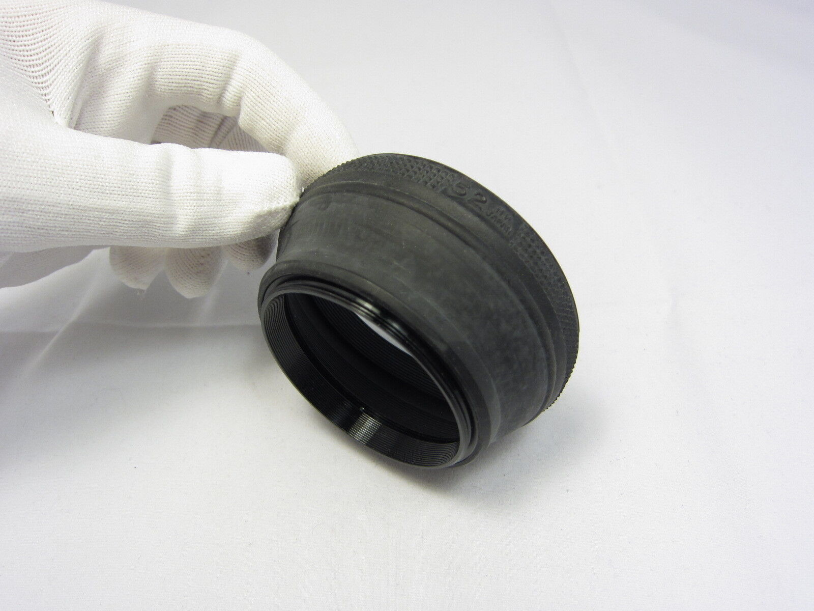 52mm Collapsible Rubber screw in Lens Hood for 50mm f2 f1.4 vintage  N102026