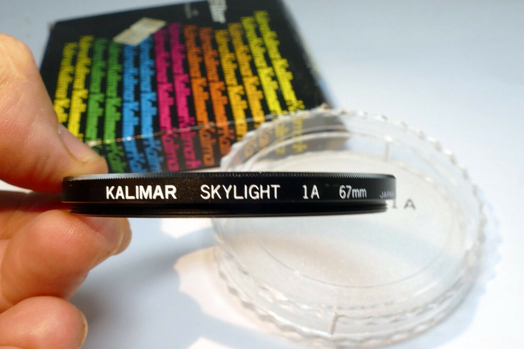 Kalimar 1A Skylight Sky 67mm Lens filter threaded screw in - boxed - mint
