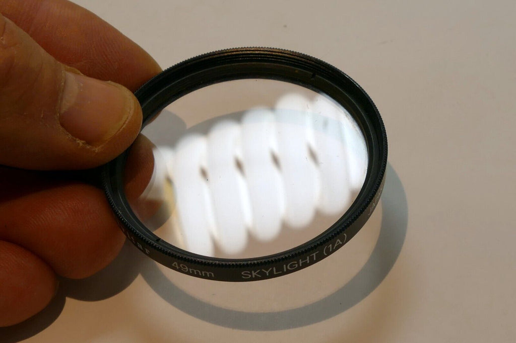 Vivitar 49mm Lens Filter Skylight Sky 1A