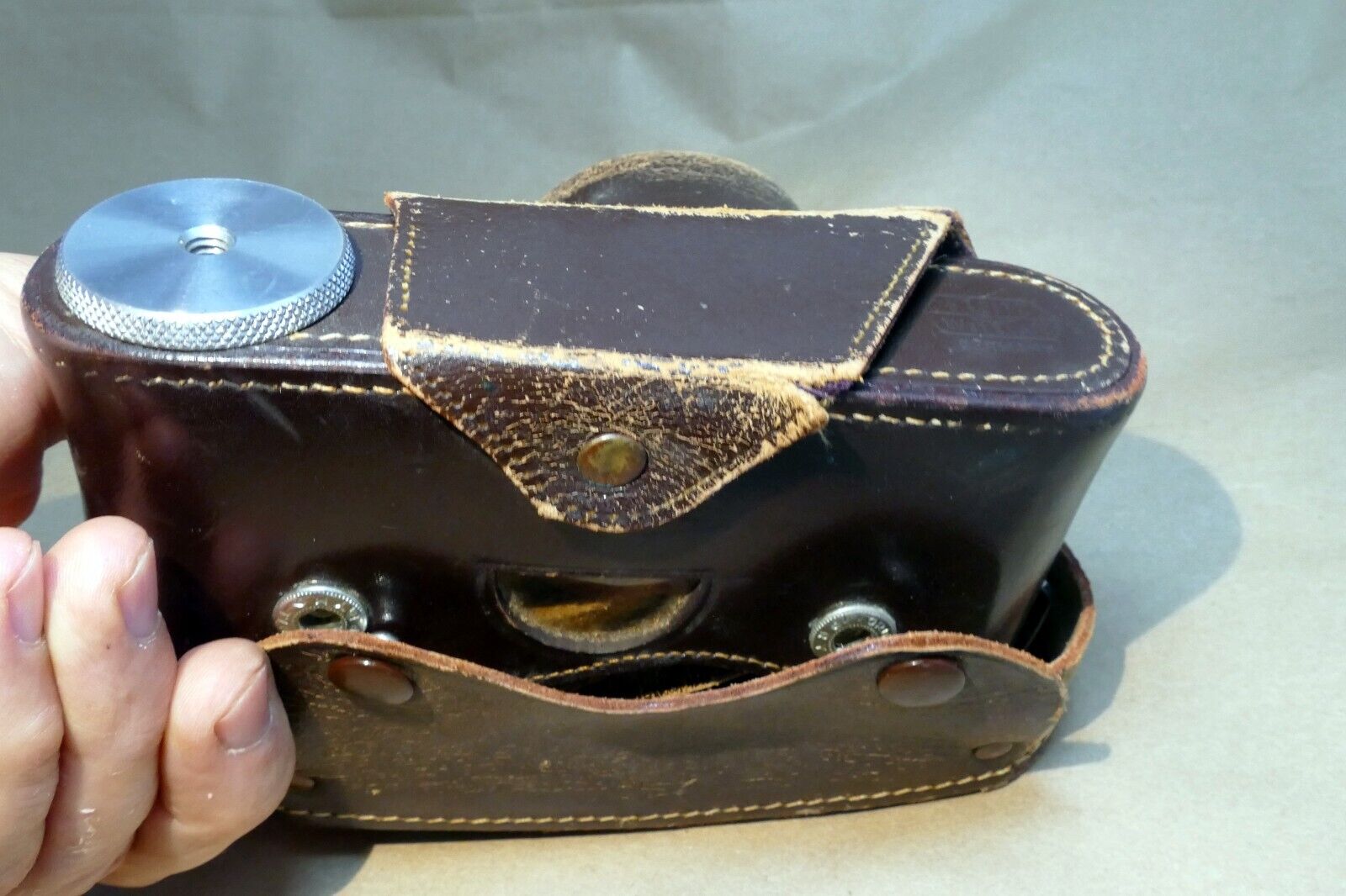 Leica Leitz Wtzlar Leather Camera Case  for Leica M1 MII Rangefinder - OEM