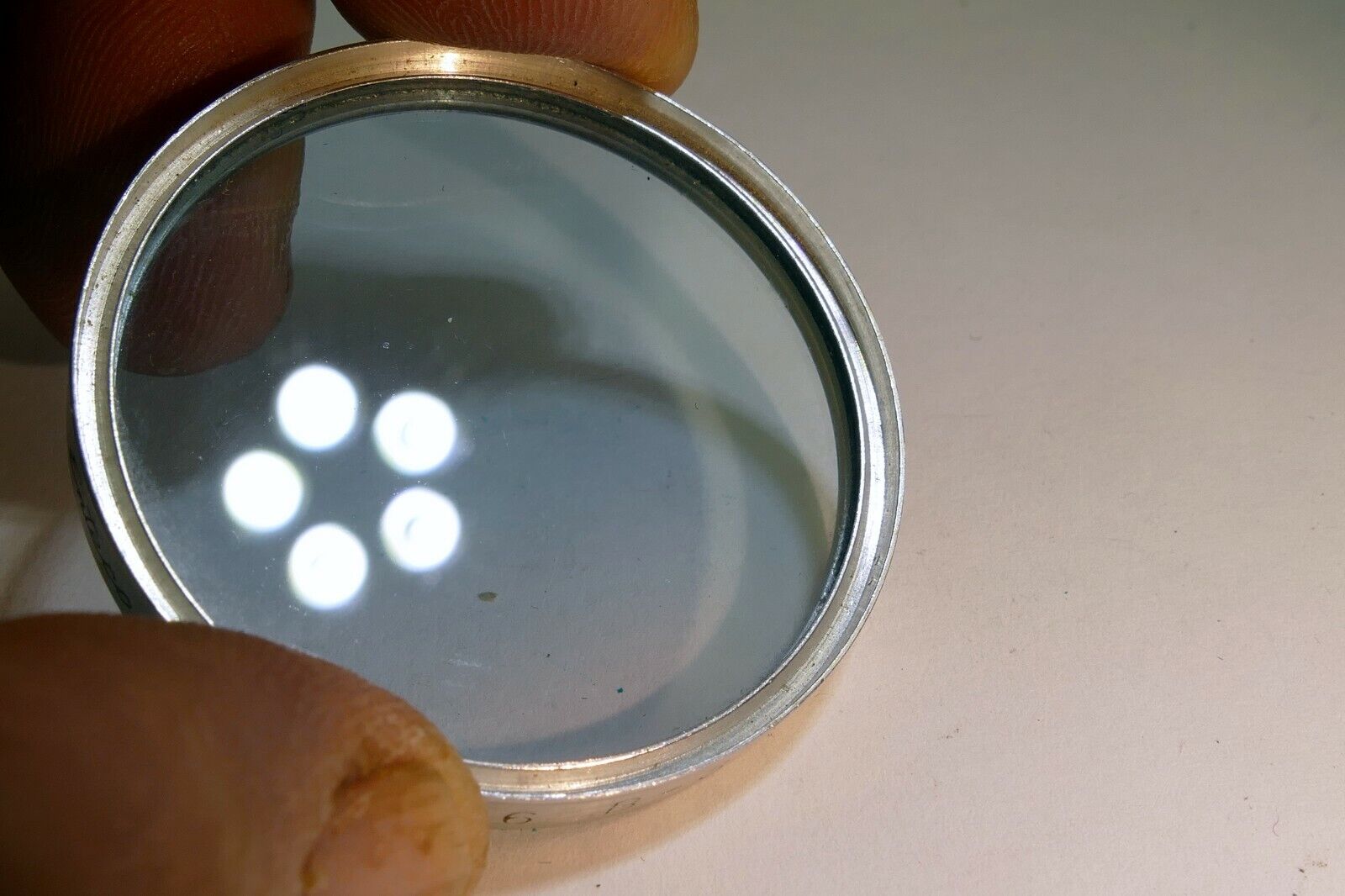 Enteco B-3 Light Blue Lens Filter series 6 VI drop in 41.5mm OD