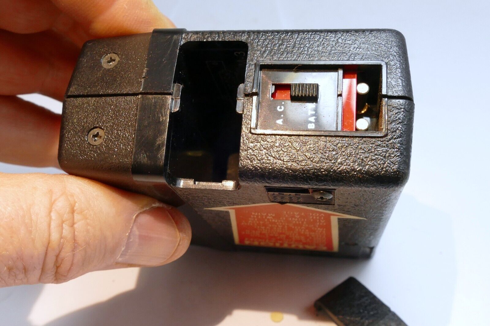 GT 20 Sunpak Camera Flash  - AS IS parts - as found