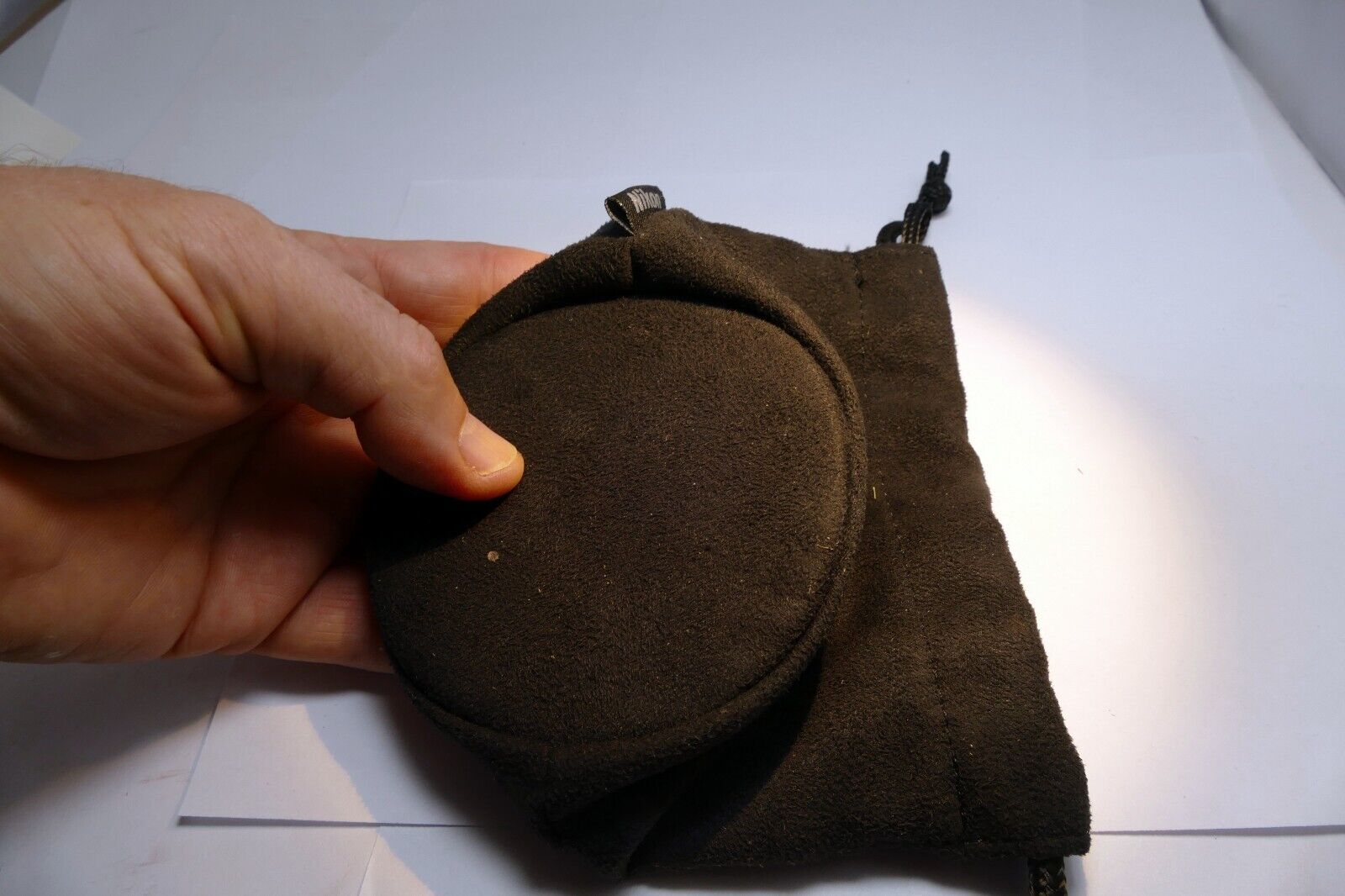 Nikon CL-1013 Black Soft Lens Case Pouch 50mm f1.4G 10.5mm 10-20mm - Genuine OEM