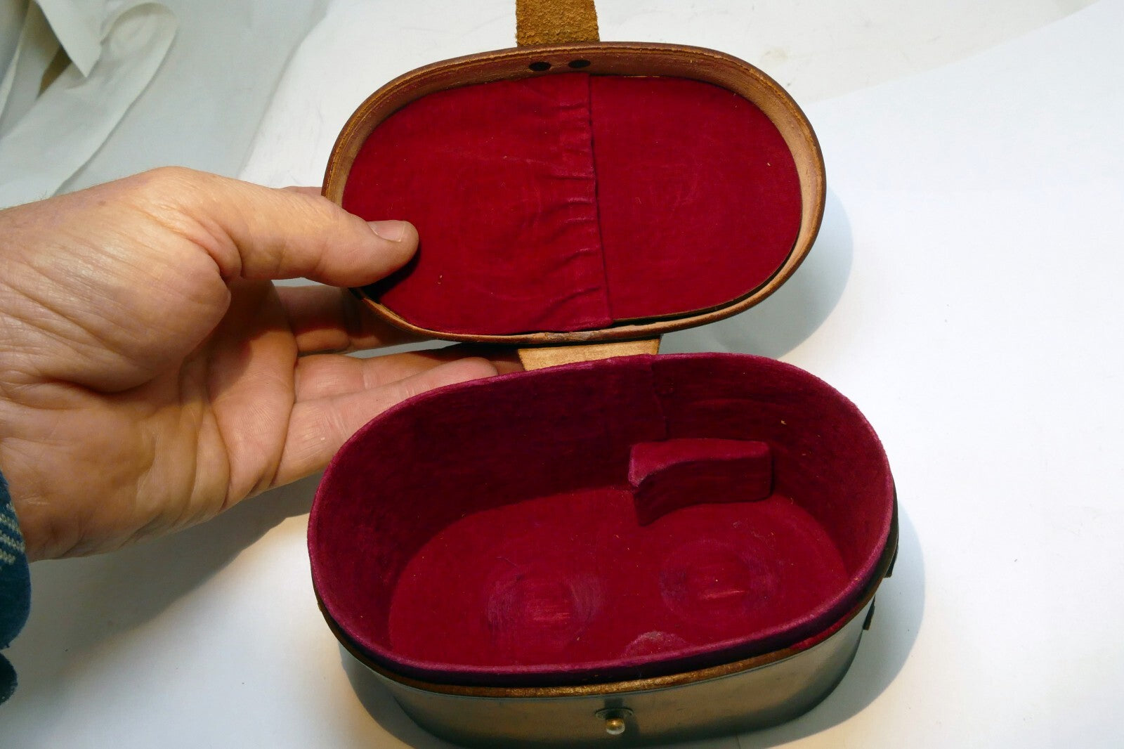 Mamiya Lens case for Sekor 65mm f4.5 hard case  for TLR  lenses
