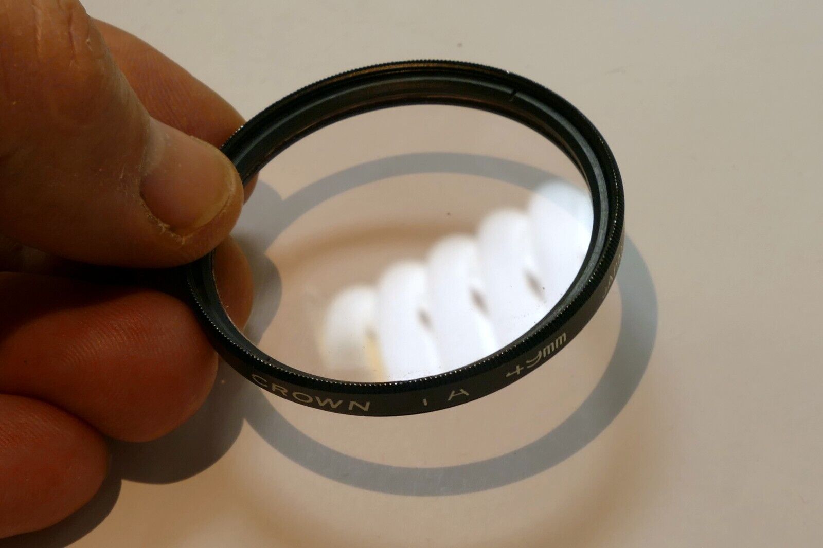 Crown 49mm Lens Filter Skylight Sky 1A