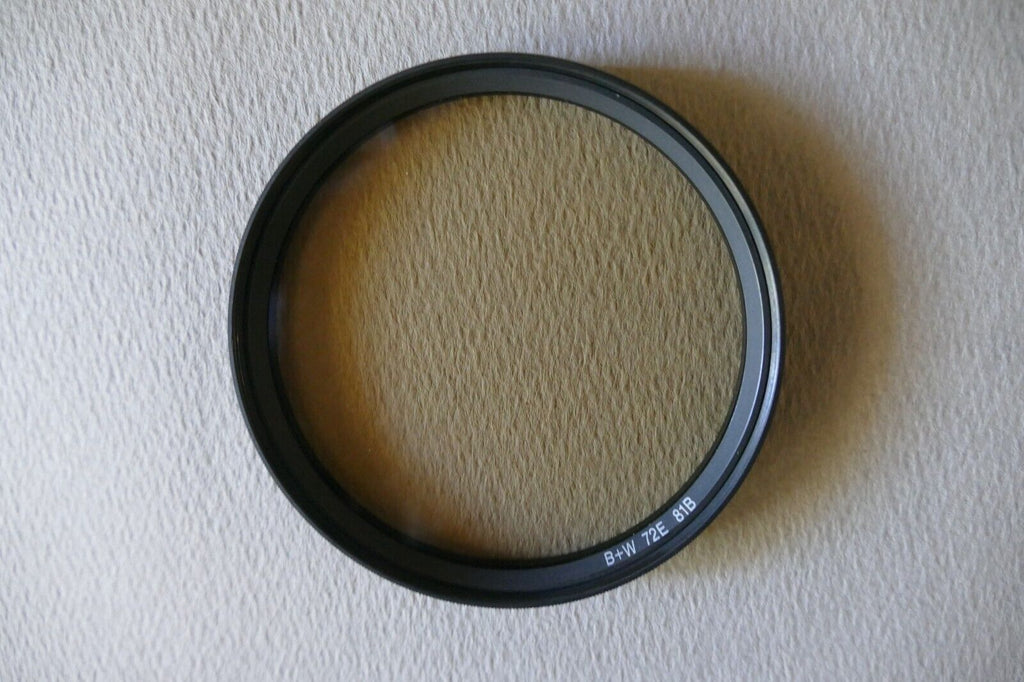 B+W 72mm 72E 81B Filter Germany warming