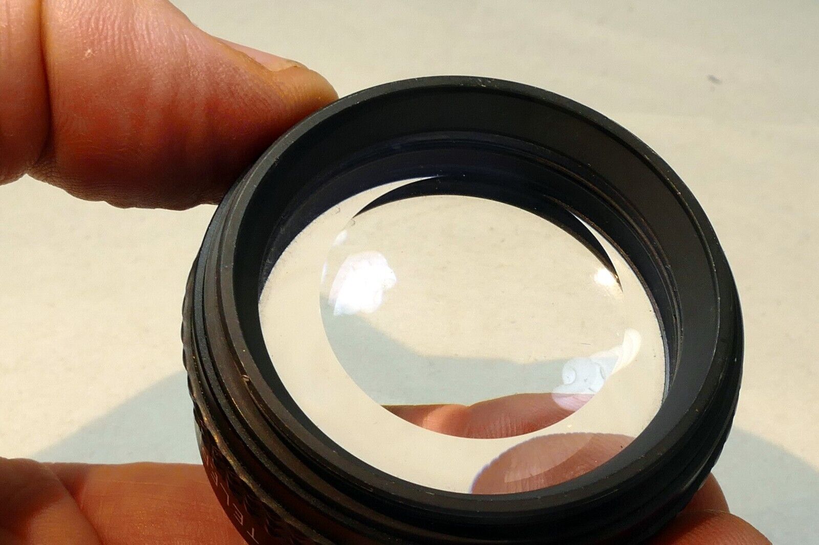 Dejur AUX LENS Telephoto with 48mm threaded mount - with haze, and fungus