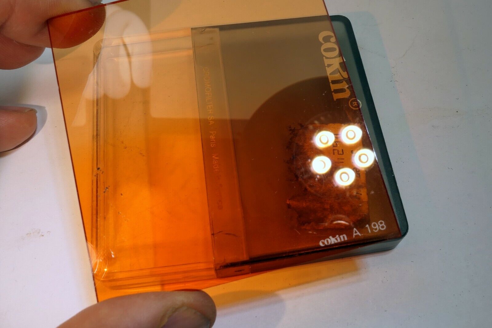 Cokin A 198 Sun 2 (A197) Gradual Lens filter France A series 67X72mm sunset