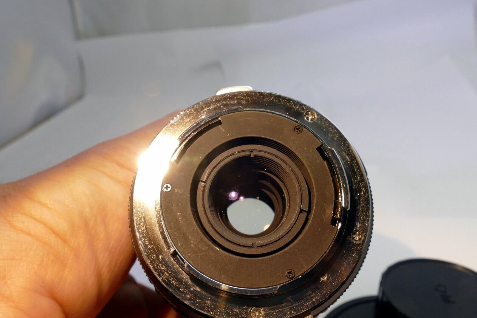 Albinar  80-200m f4.5 Lens for Olympus OM mount manual focus telephoto