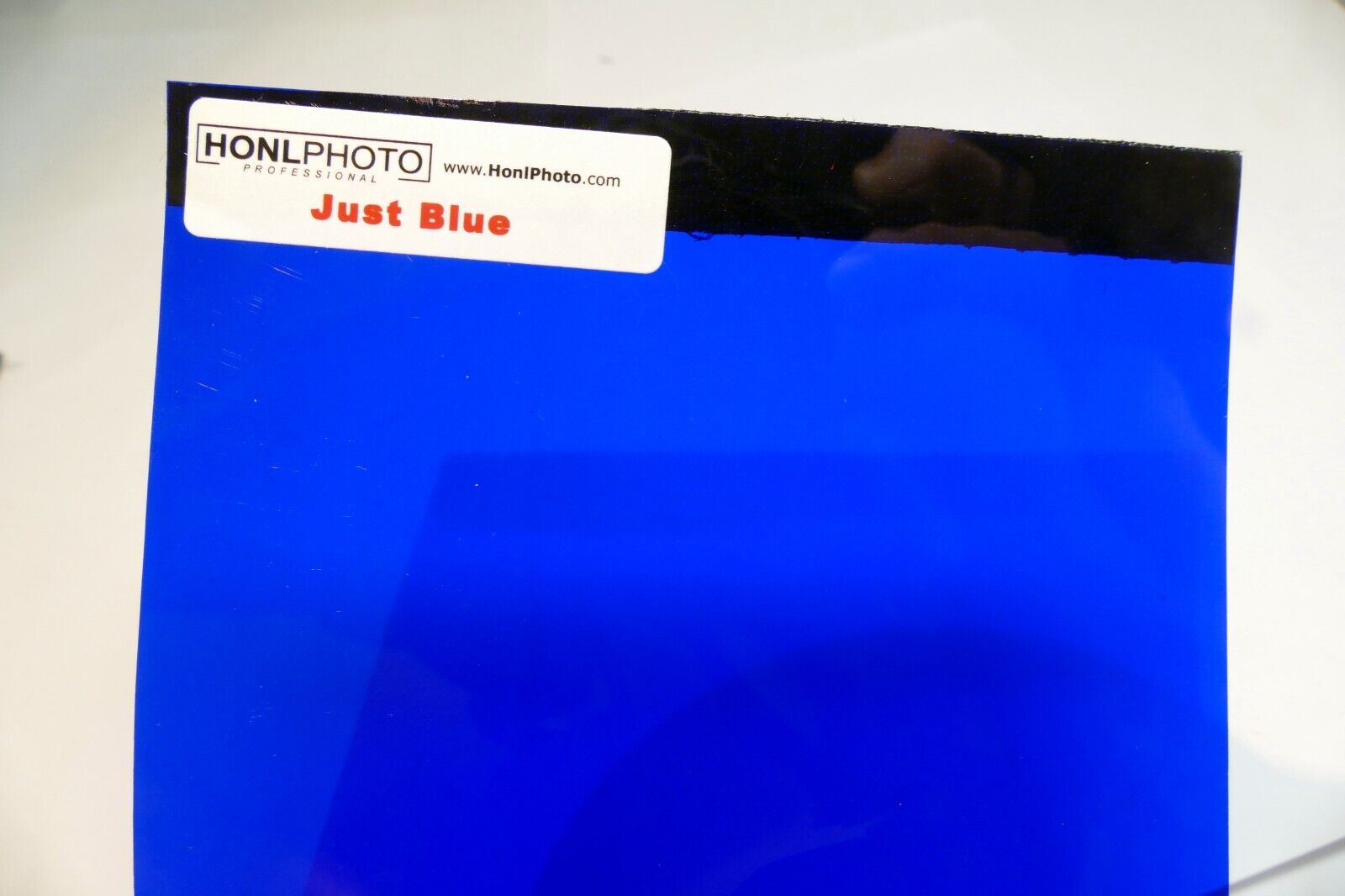 HonlPhoto Color  Just Blue cooling  rectangular 4X3"  gel filter for flash