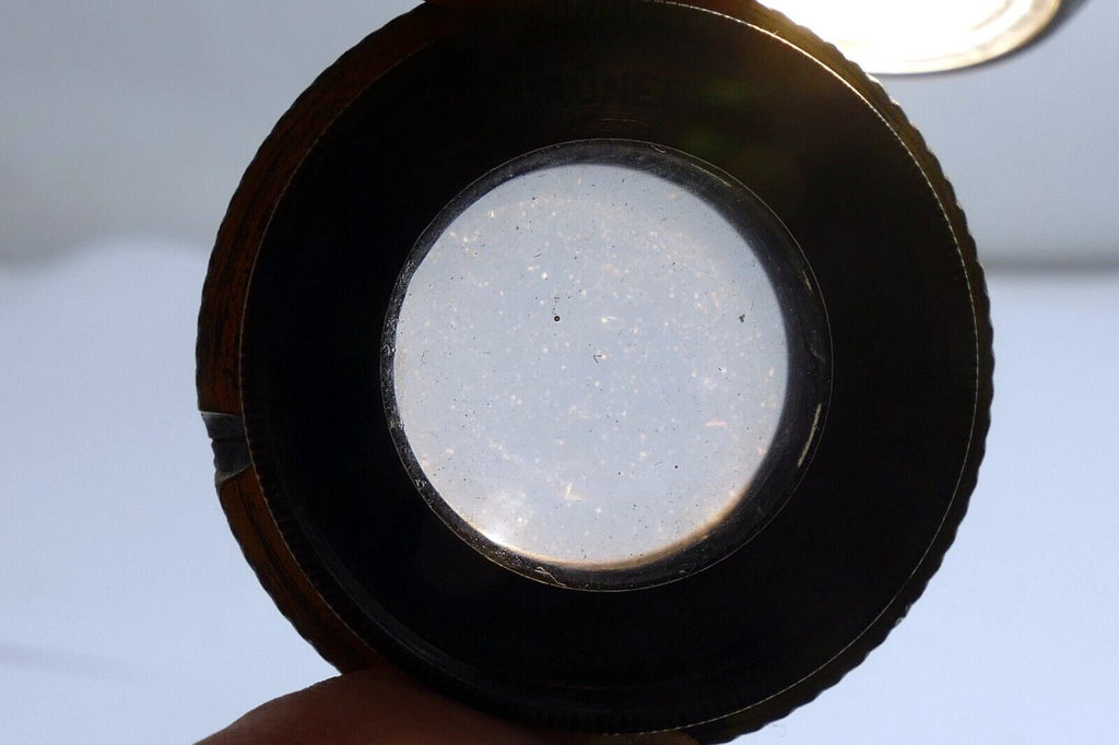 Doppel Anastigmat Oretar 13.5cm f6.8 Lens GruneBach Bonn brass 135mm