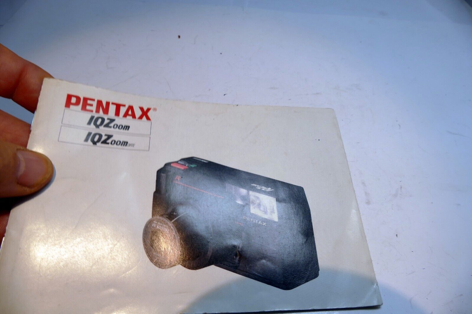 Pentax IQ zoom  35mm Camera User's Manual Instruction Guide