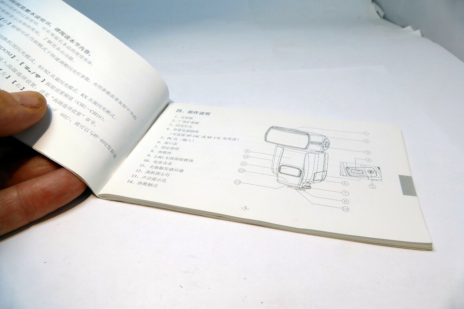 Yongnuo Speedlite YN-560 Shoe Mount Flash Guide Book Manual User