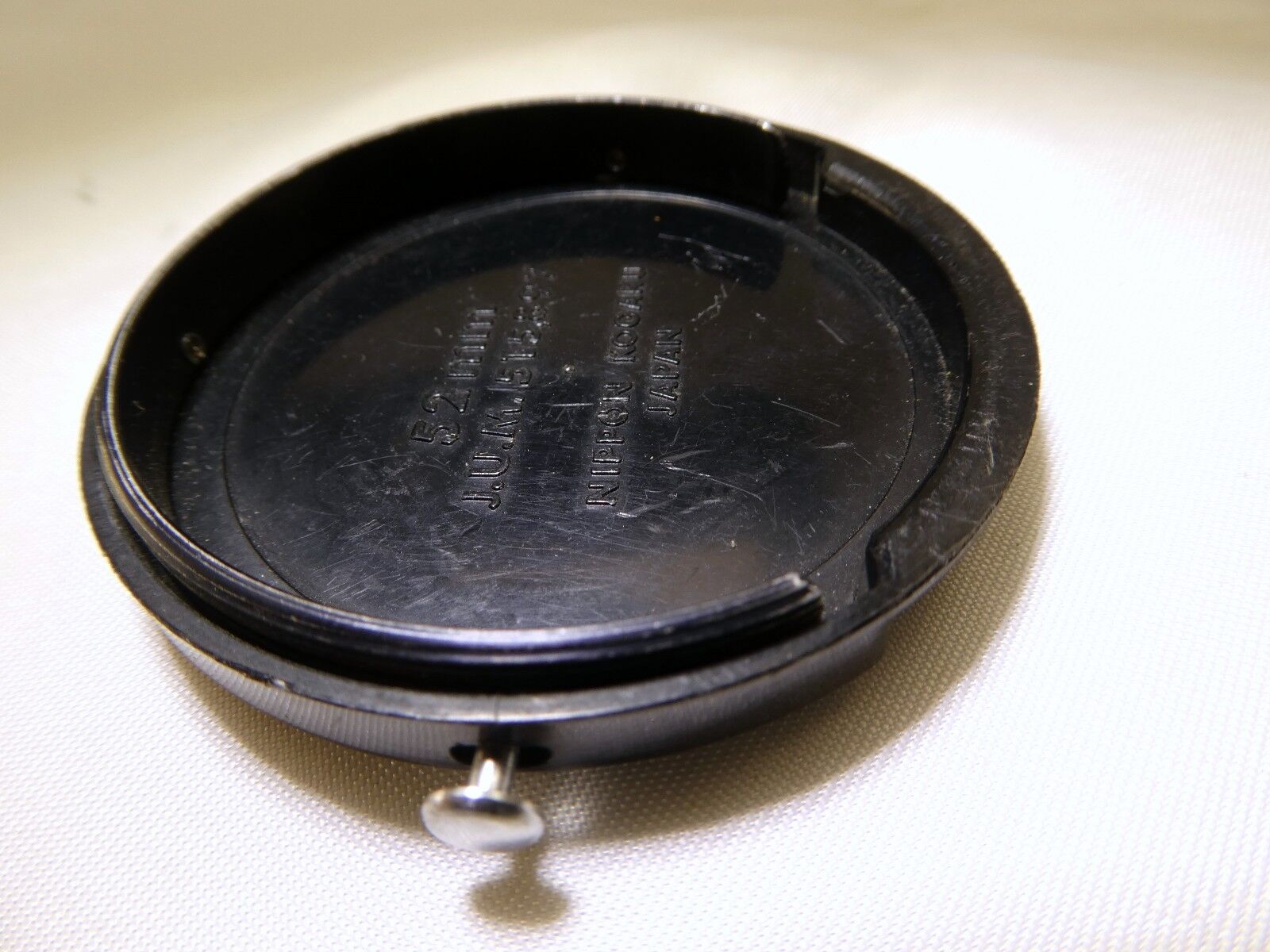 Nikon Lens Cap "Nikkor" 52mm JAPAN  all black            