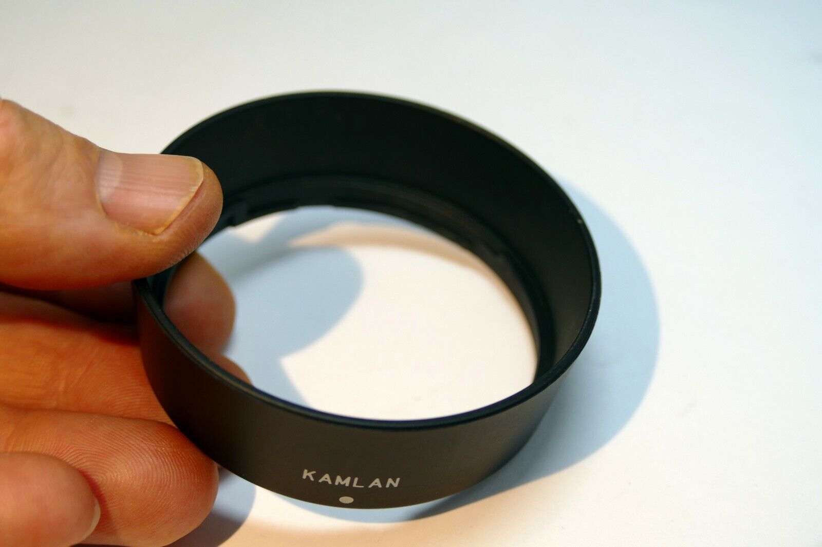 Kamlan 52mm Lens Hood for 50mm F/1.1 first gen.  Manual Lens 28mm