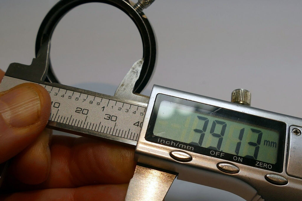 39mm to 44.5mm series VI 6 holder adapter w/ retaining ring # 614 - slip on type