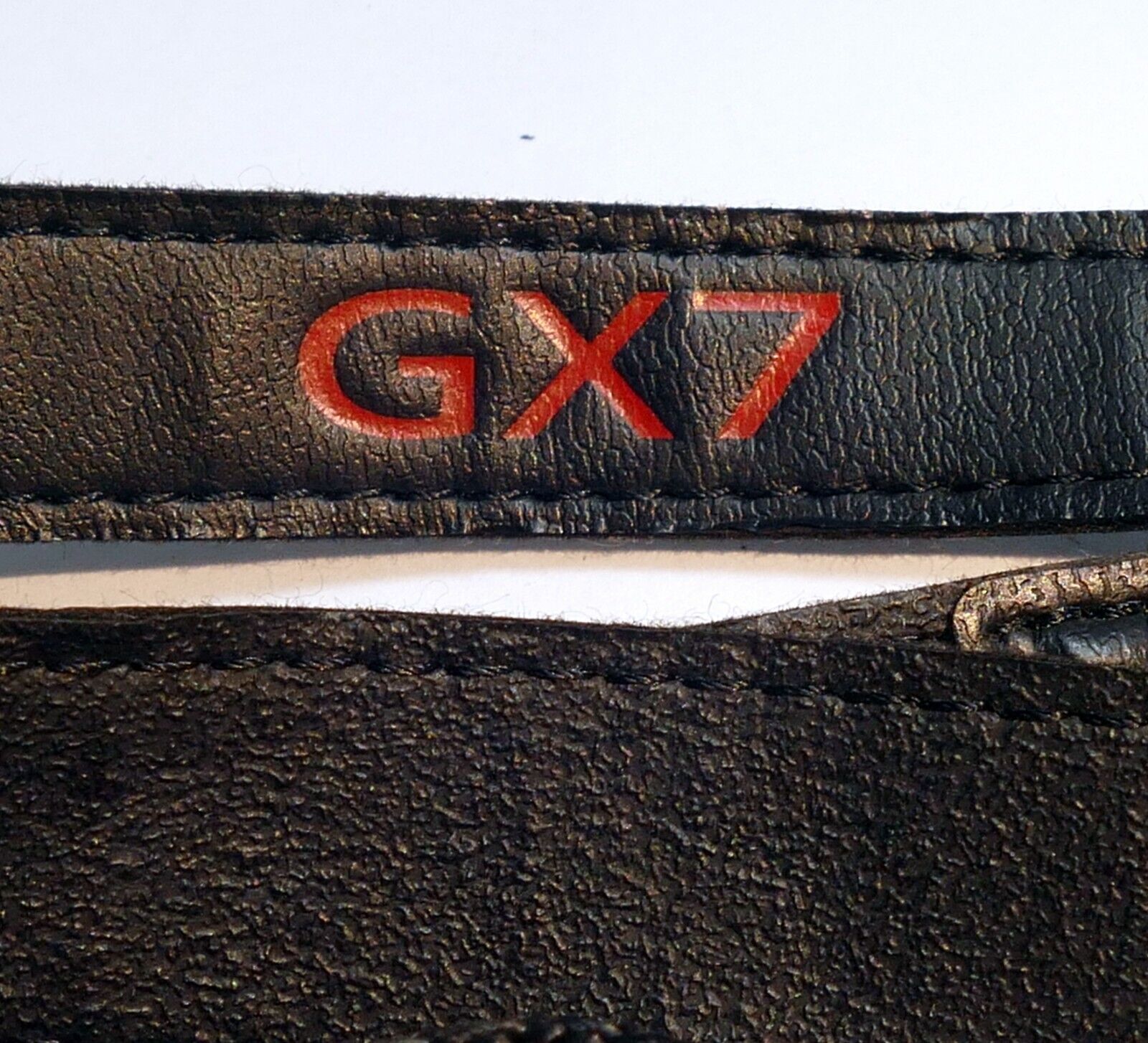 Panasonic Lumix GX7 Shoulder Camera  Strap 2cm wide Black Leather  - Genuine OEM